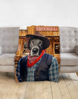 'The Cowboy' Personalized Pet Blanket