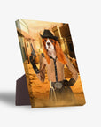 'The Cowgirl' Personalized Pet Standing Canvas