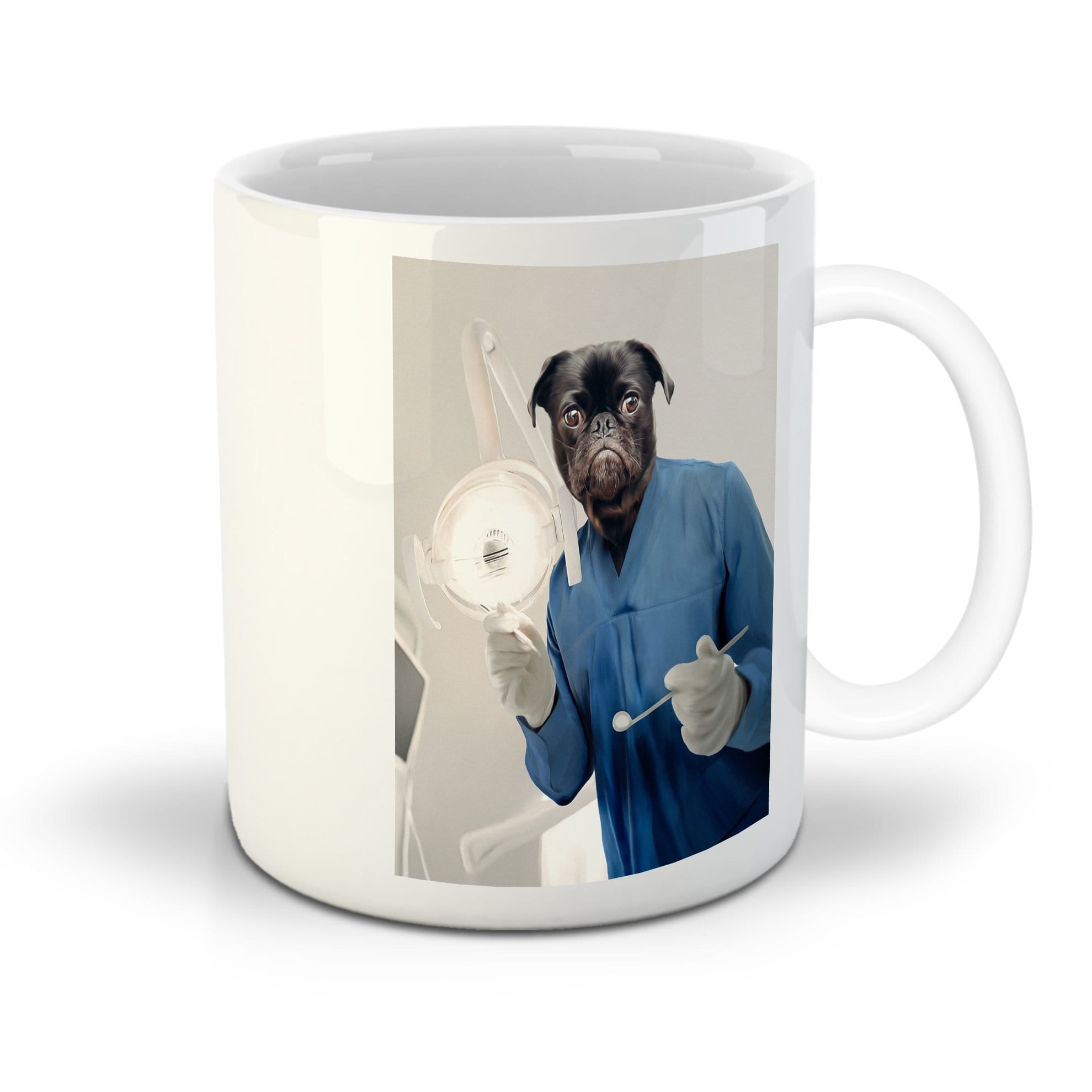 &#39;The Dentist&#39; Personalized Pet Mug