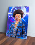 'The Disco Doggo' Personalized Pet Canvas