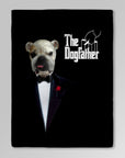 'The Dogfather' Personalized Pet Blanket