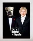 'The Dogfather & Dogmother' Personalized Pet/Human Poster