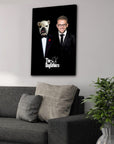 'The Dogfathers' Personalized Pet/Human Canvas