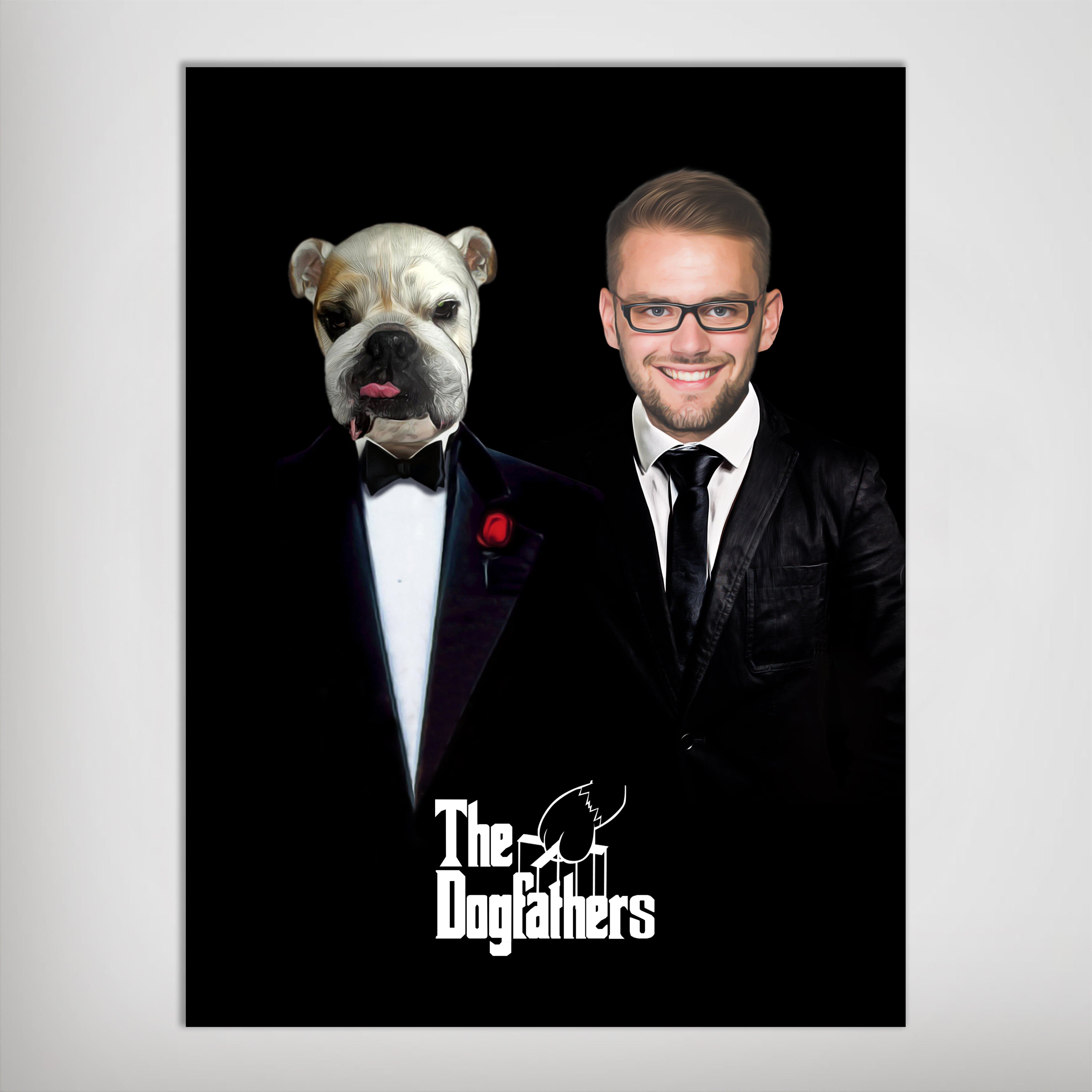 'The Dogfathers' Personalized Pet/Human Poster