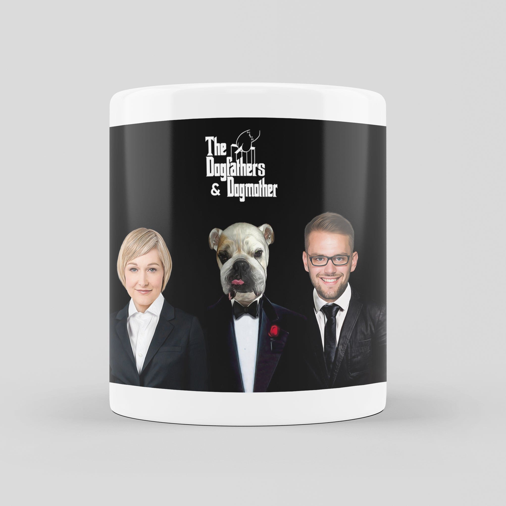&#39;The Dogfathers &amp; Dogmother&#39; Personalized Pet/Human Mug