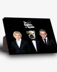 'The Dogfathers & Dogmother' Personalized Pet/Human Standing Canvas