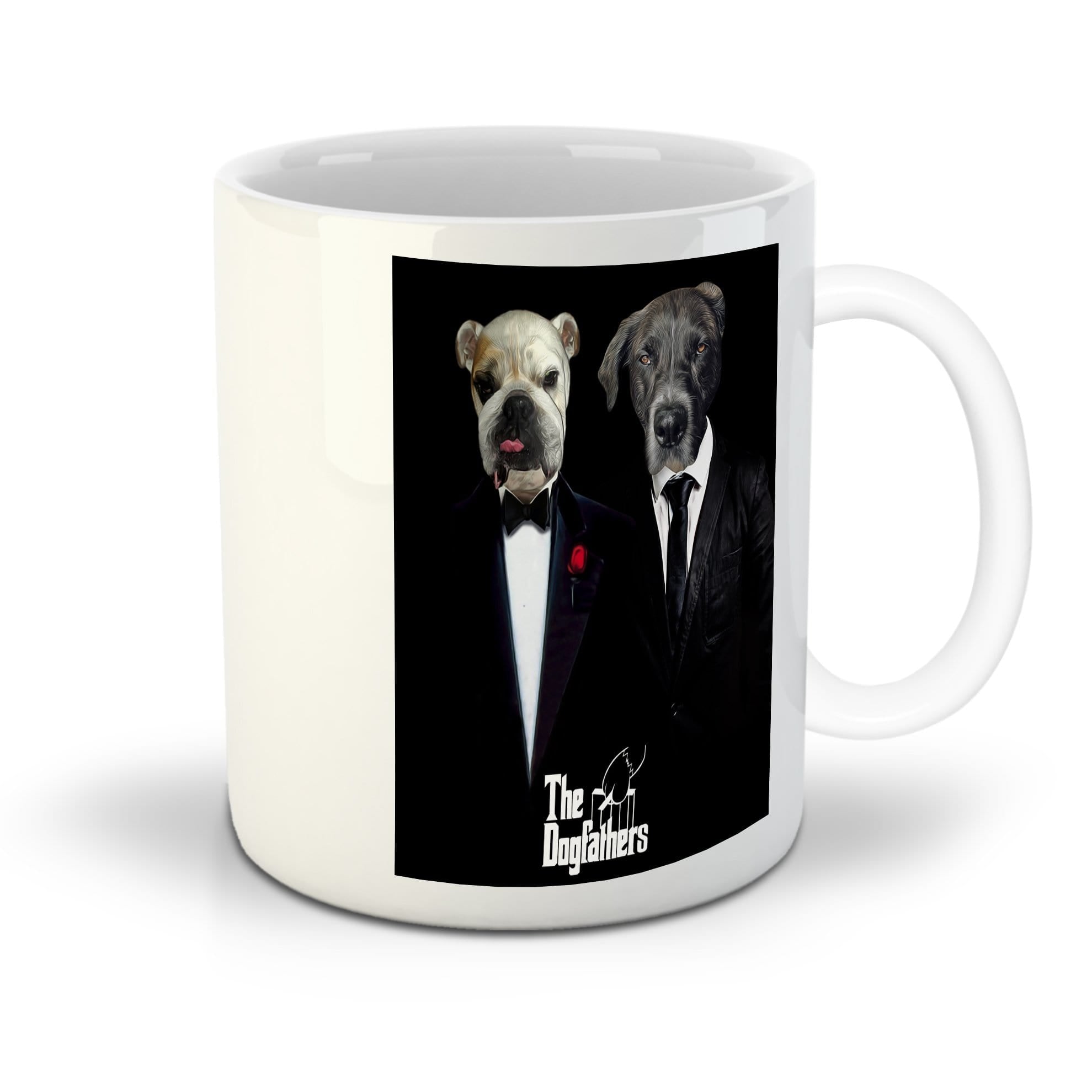 &#39;The Dogfathers&#39; Personalized 2 Pet Mug