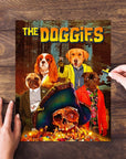 'The Doggies' Personalized 4 Pet Puzzle