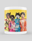 'The Doggo Beatles' Personalized 4 Pet Mug