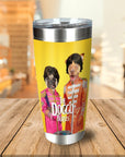 'The Doggo Beatles' Personalized 2 Pet Tumbler