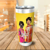 Load image into Gallery viewer, &#39;The Doggo Beatles&#39; Personalized 2 Pet Tumbler