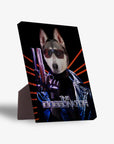 'The Doggonator' Personalized Pet Standing Canvas