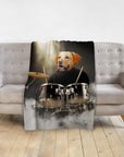 Manta personalizada para mascotas 'El baterista' 