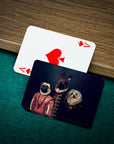 'The Duke Family' Personalized 3 Pet Playing Cards