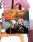 'The Explorers' Personalized 2 Pet Tote Bag