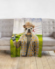 'The Farmer' Personalized Pet Blanket
