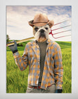 'The Farmer' Personalized Pet Poster