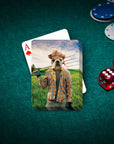 'The Farmer' Personalized Pet Playing Cards