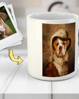 'The Feathered Dame' Personalized Pet Mug