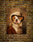 'The Feathered Dame' Personalized Pet Poster
