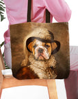 'The Feathered Dame' Personalized Tote Bag