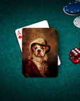'The Feathered Dame' Personalized Pet Playing Cards