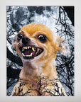 Póster Mascota personalizada 'El lobo feroz'