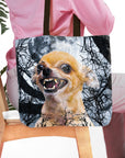 'The Fierce Wolf' Personalized Tote Bag