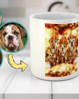 'The Firefighters' Personalized 3 Pet Mug