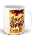 'The Firefighters' Personalized 4 Pet Mug