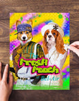 'The Fresh Pooch' Personalized 2 Pet Puzzle