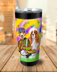 Vaso personalizado para 2 mascotas 'The Fresh Pooch'