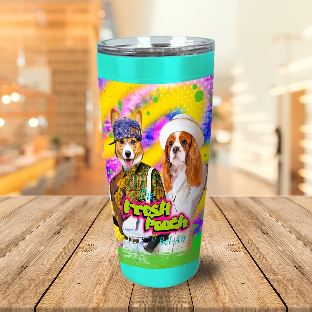 Vaso personalizado para 2 mascotas &#39;The Fresh Pooch&#39;