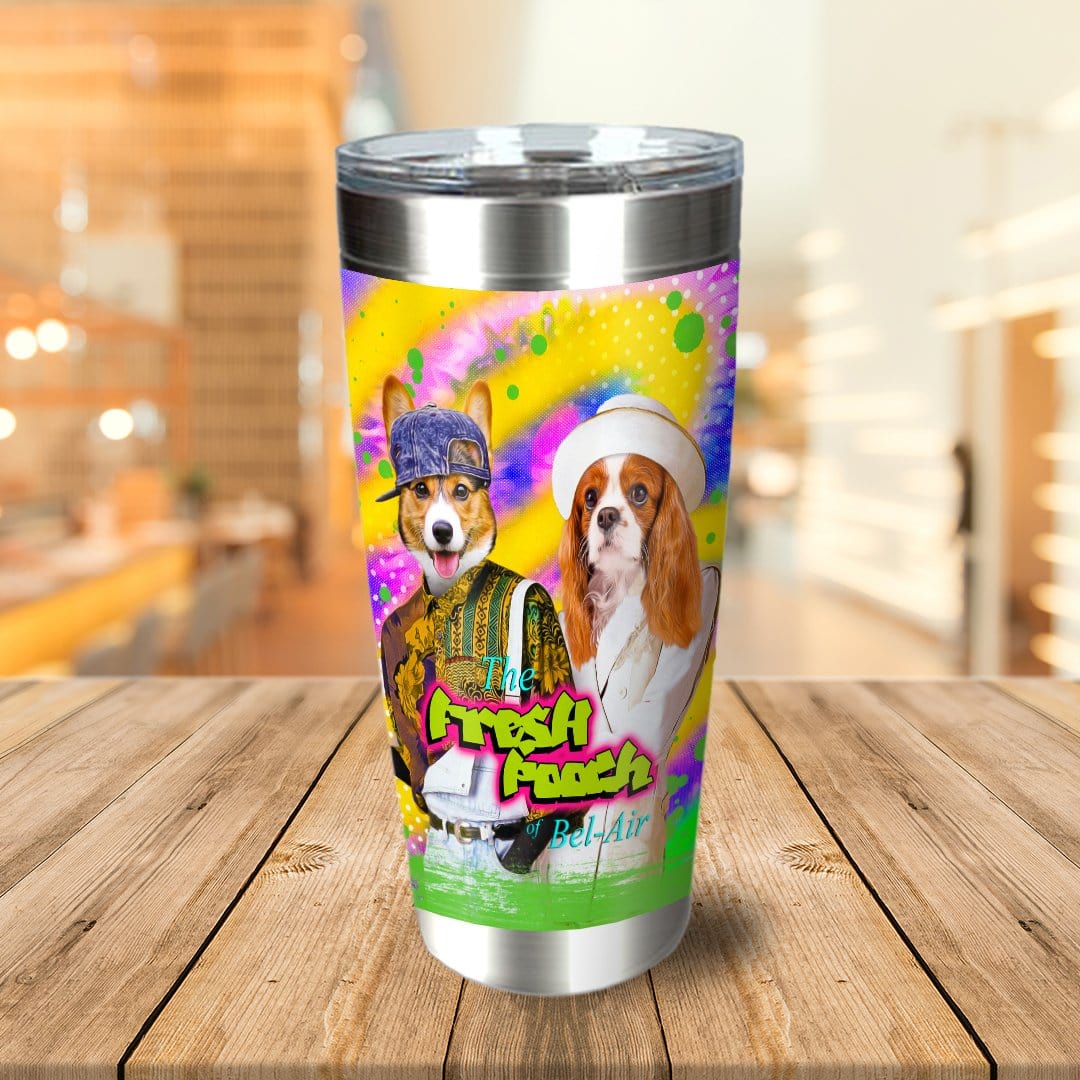 &#39;The Fresh Pooch&#39; Personalized 2 Pet Tumbler