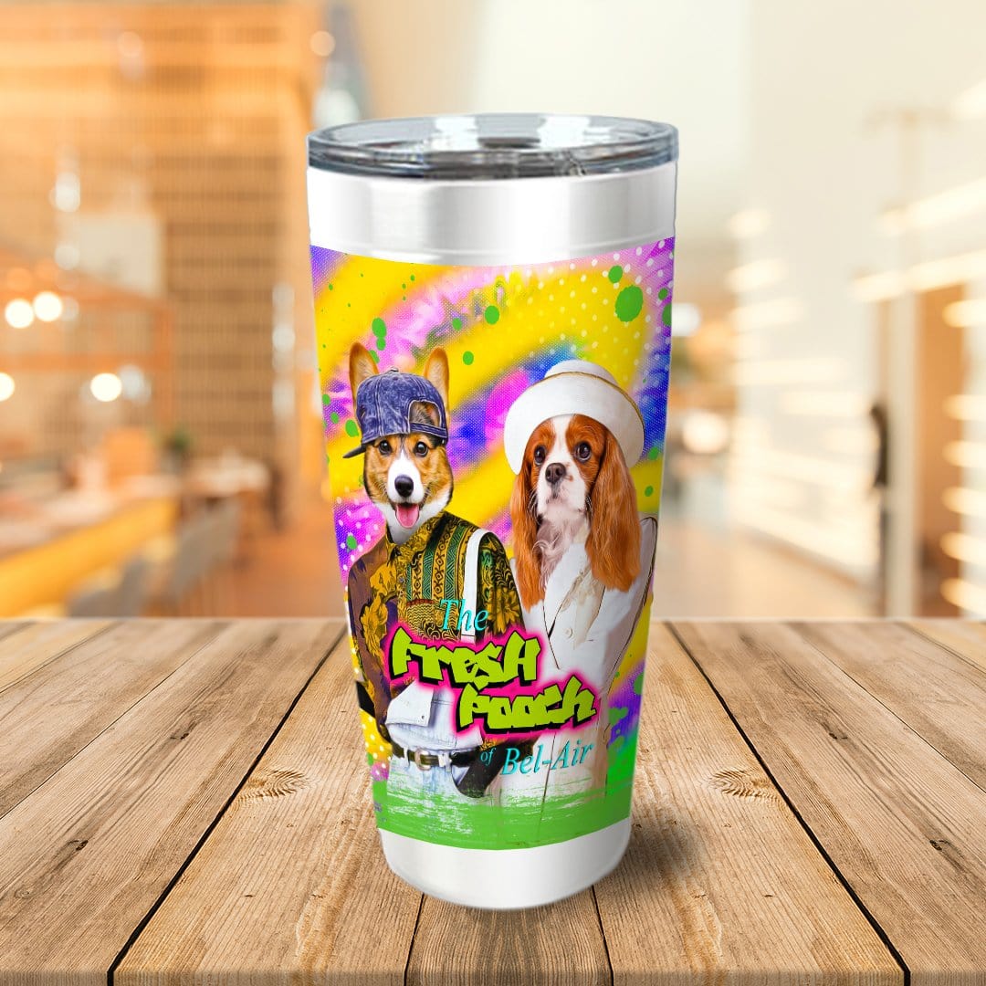 Vaso personalizado para 2 mascotas &#39;The Fresh Pooch&#39;