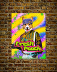'The Fresh Pooch' Personalized Pet Poster