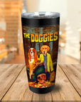 Vaso personalizado para 2 mascotas 'The Doggies'