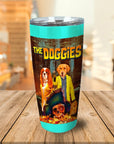 Vaso personalizado para 2 mascotas 'The Doggies'