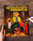 'The Doggies' Personalized 3 Pet Puzzle