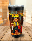 Vaso personalizado para 3 mascotas 'The Doggies'