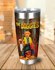 Vaso personalizado para 3 mascotas 'The Doggies'