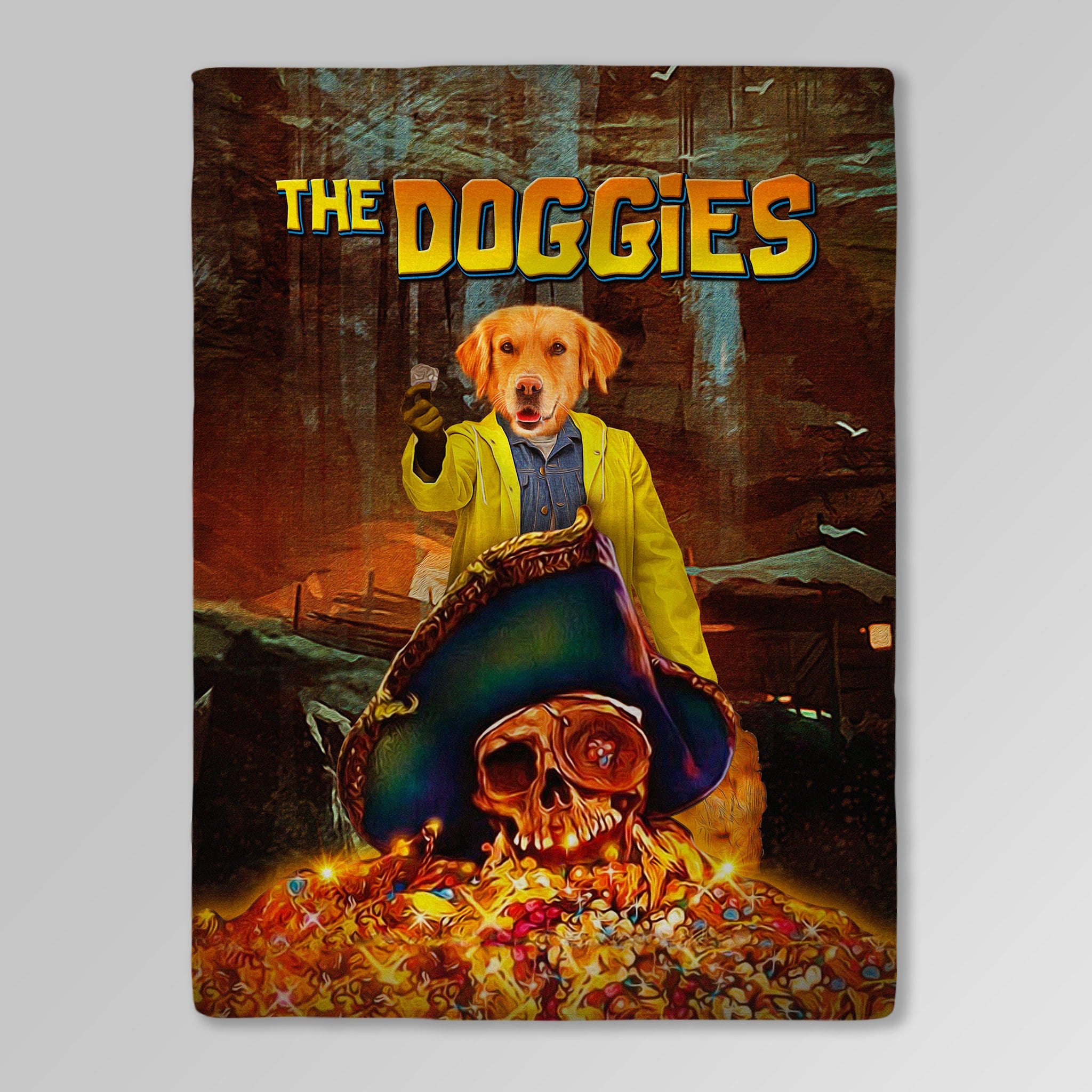 Manta personalizada para mascotas &#39;Los Doggies&#39;