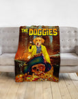'The Doggies' Personalized Pet Blanket