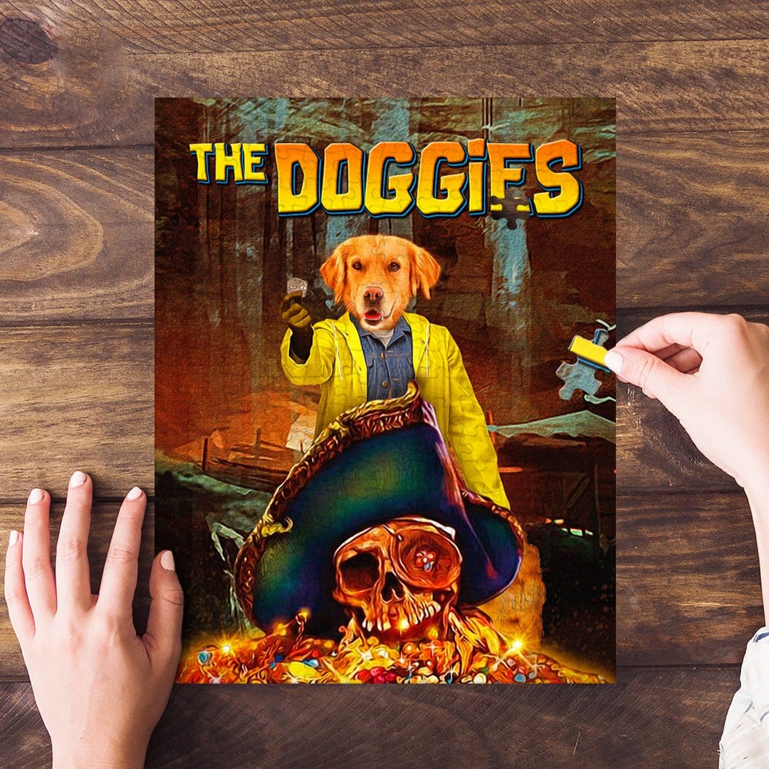 &#39;The Doggies&#39; Personalized Pet Puzzle