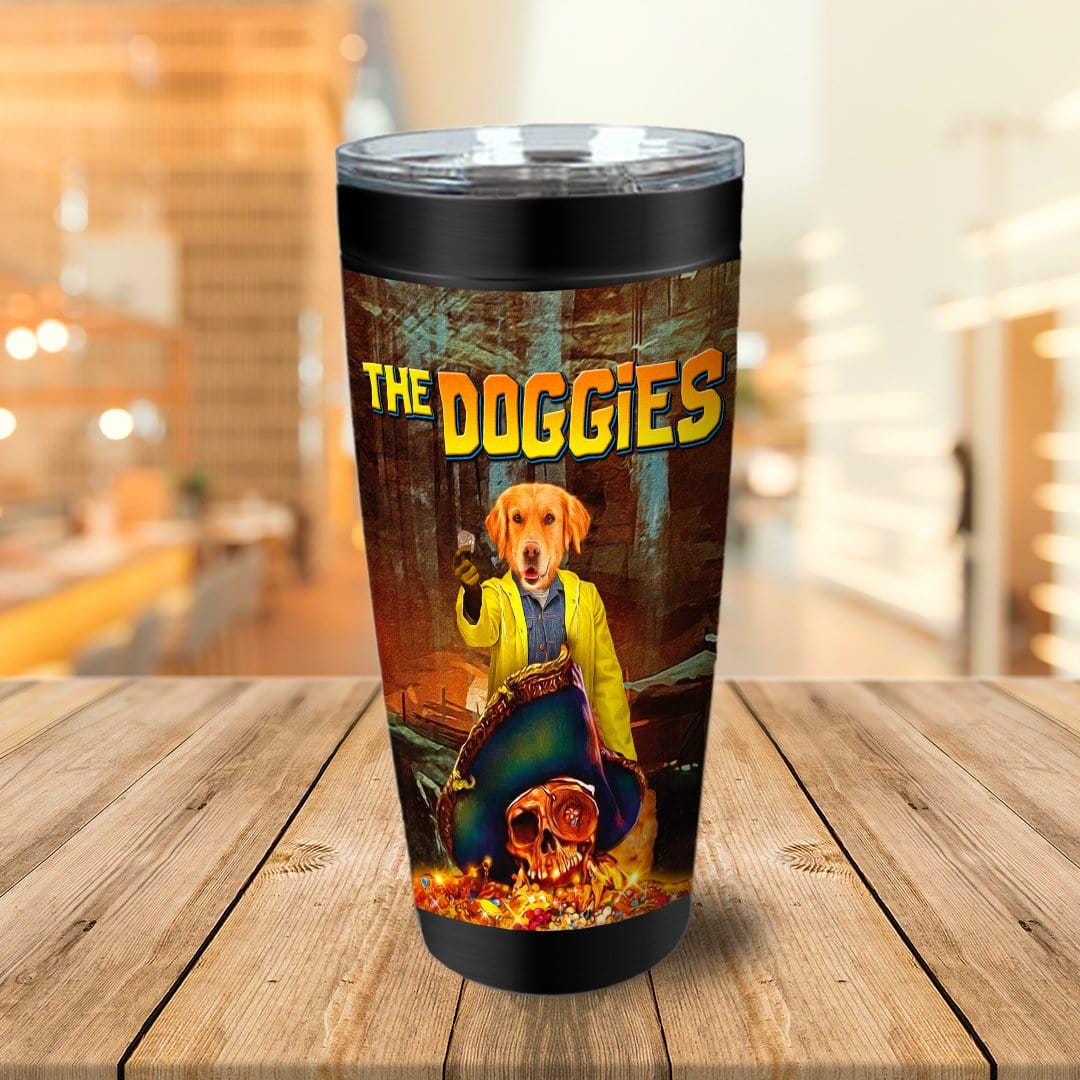 &#39;The Doggies&#39; Personalized Tumbler