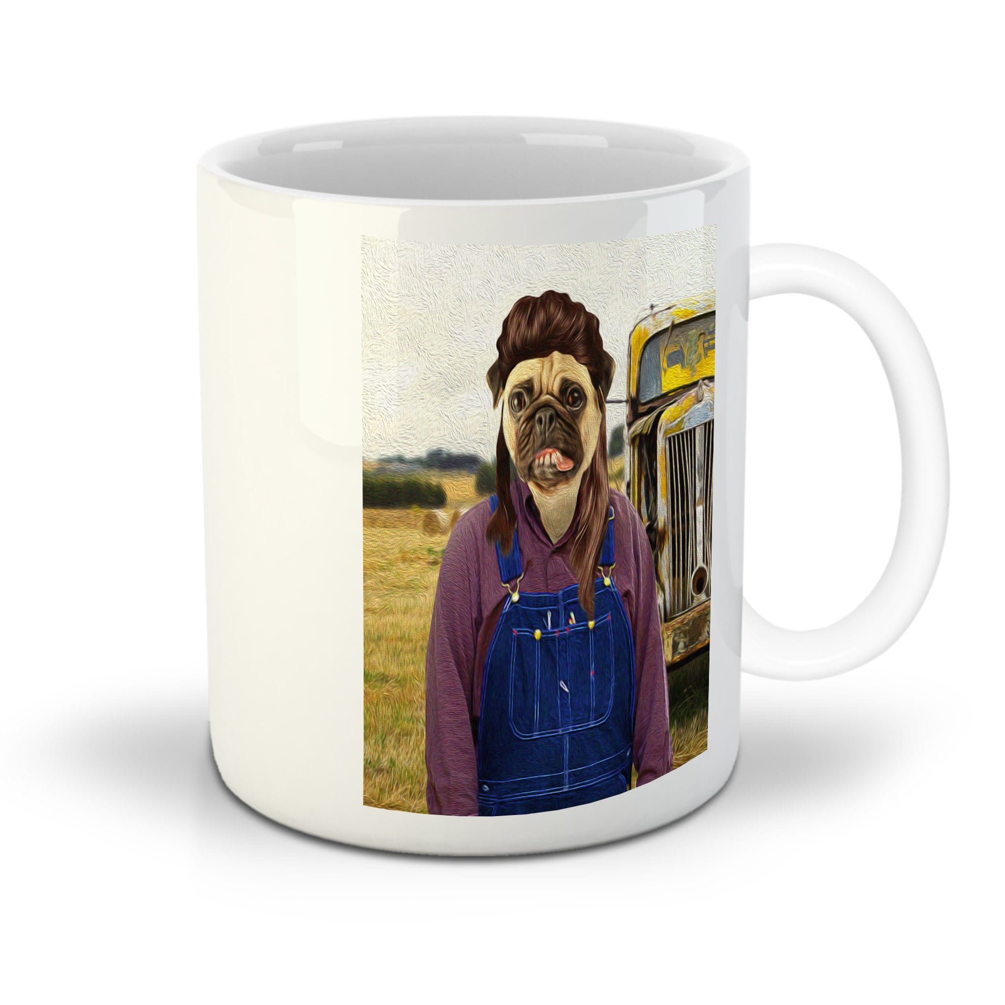 &#39;Hillbilly&#39; Personalized Pet Mug