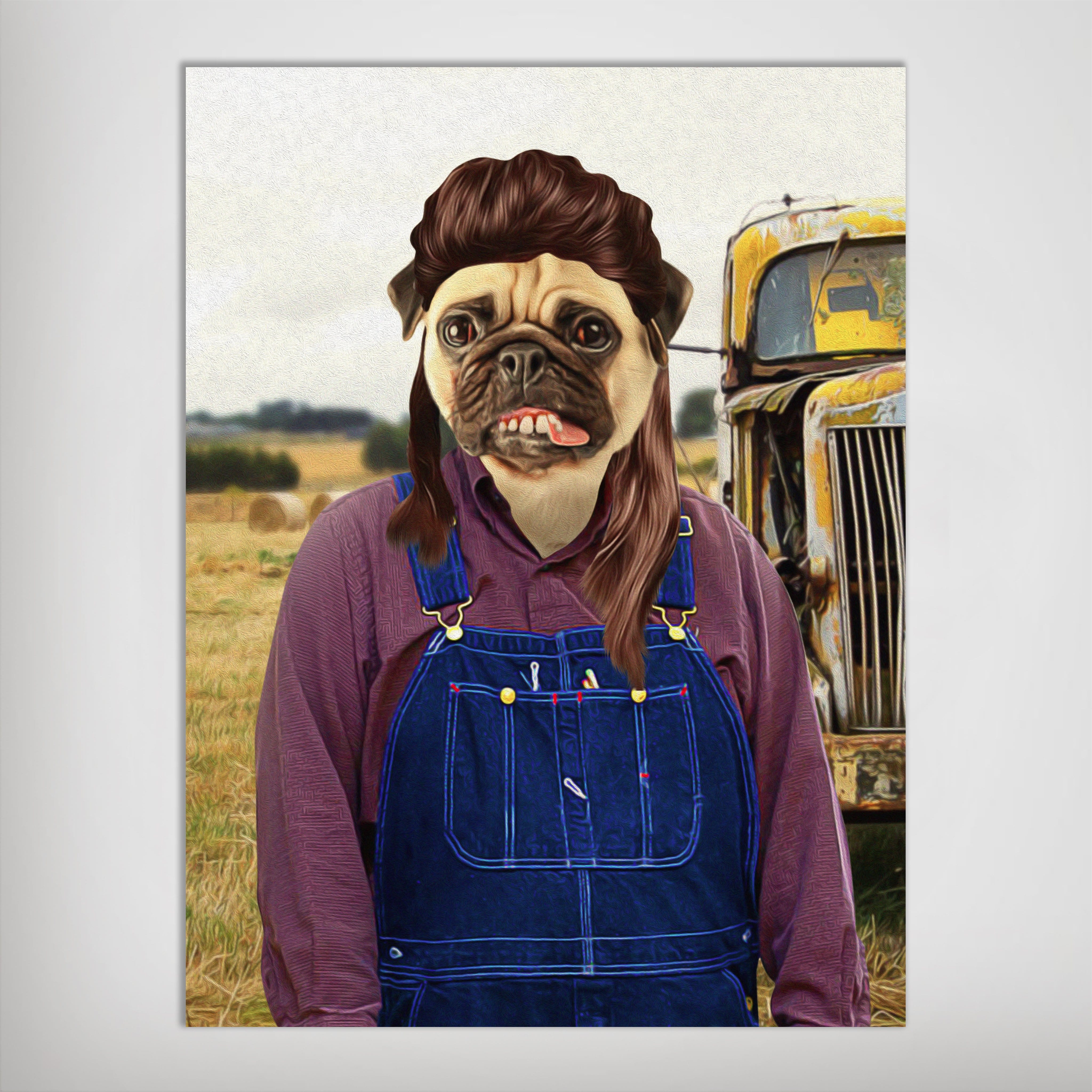 &#39;Hillbilly&#39; Personalized Pet Poster