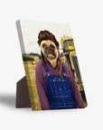 'The Hillbilly' Personalized Pet Standing Canvas