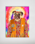 'The Hippie (Female)' Personalized Dog Poster