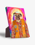 'The Hippie (Female)' Personalized Pet Standing Canvas